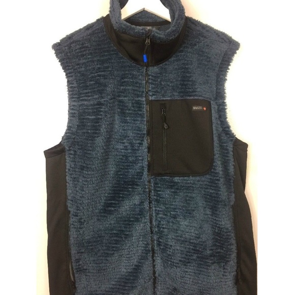 monkey man fleece vest